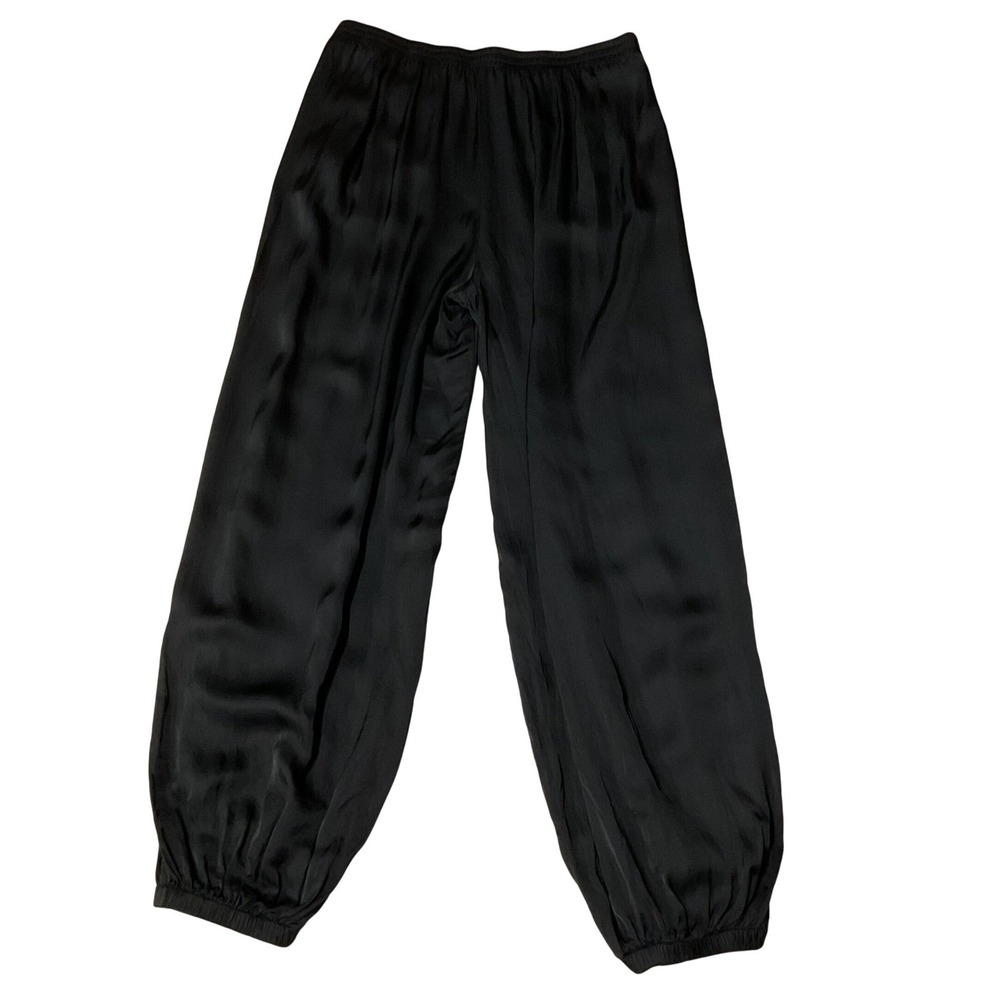 Nation LTD Women's Elastic Waist Lounge Balloon Leg Jogger Pants Black Sz Small - Picture 5 of 11